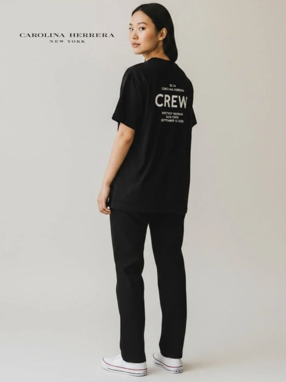 Carolina Herrera Spring Summer 2024 Fashion Show Crew Tee